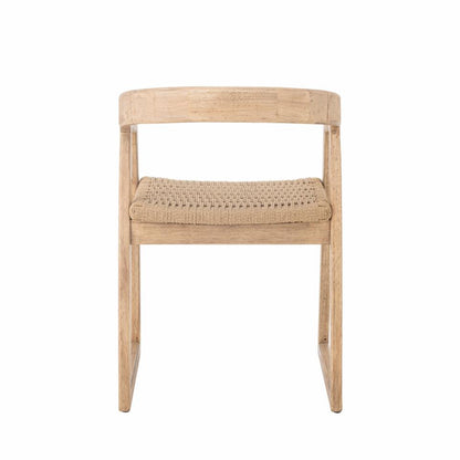 Serrone Dining Chair - Nature / Rubberwood