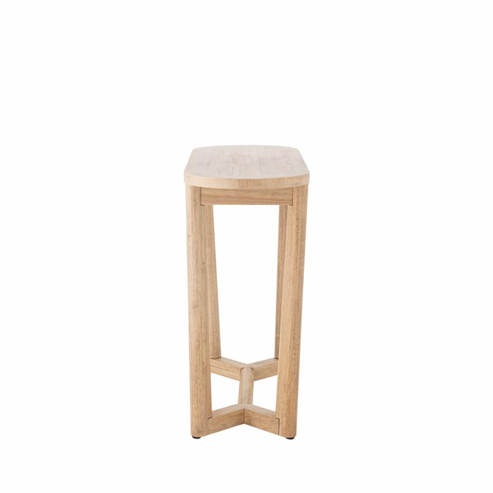 Serrone Console Table - Nature / Rubberwood
