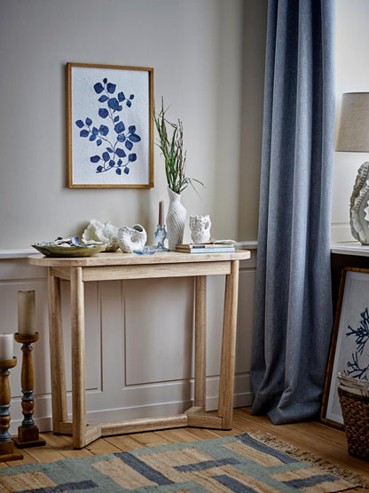 Serrone Console Table - Nature / Rubberwood