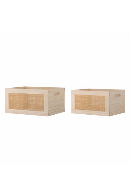 Piana Storage Box Set of 2 - Nature