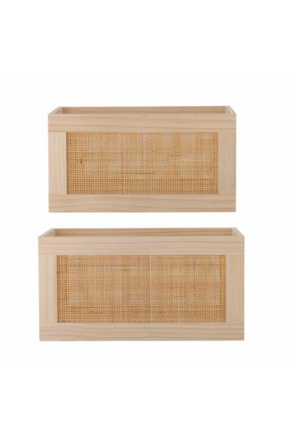 Piana Storage Box Set of 2 - Nature