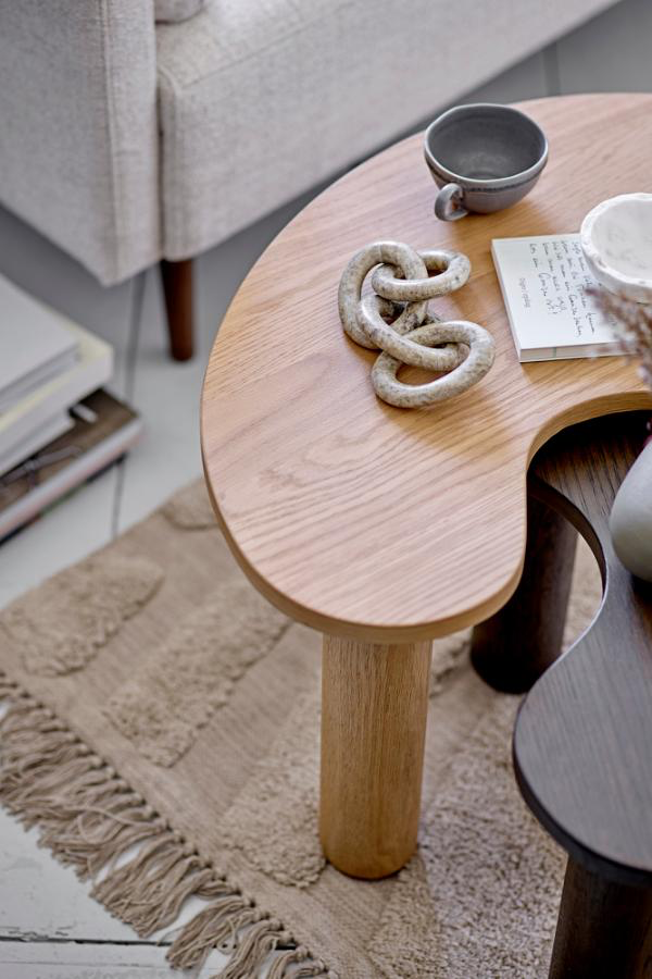 Luppa Coffee Table - Nature / Rubberwood