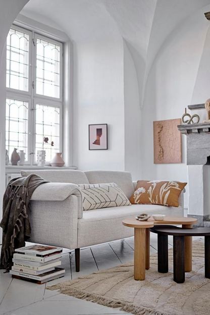 Luppa Coffee Table - Brown / Rubberwood