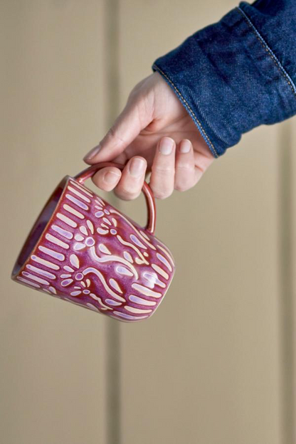 Samsin Mug 150 ml - Set of 6 - Purple