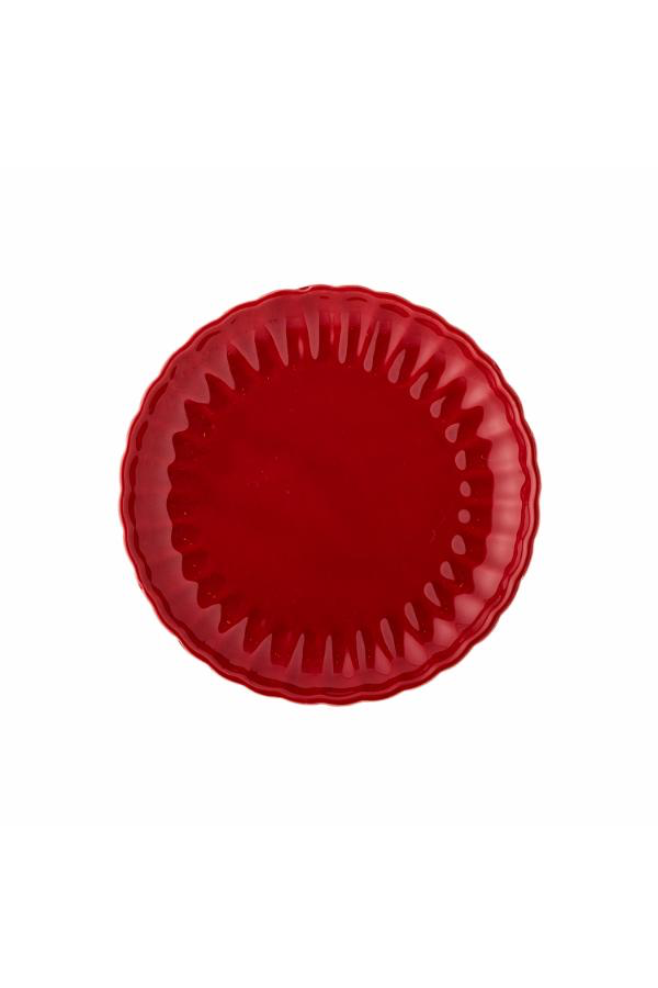 Latina Plate Ø20 cm - Set of 6 - Red