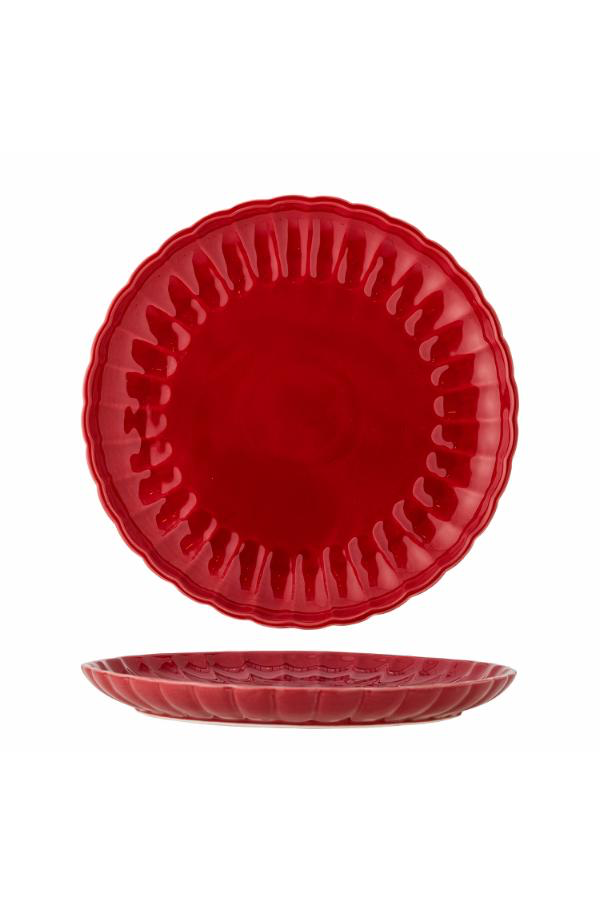 Latina Plate Ø27 cm - Set of 6 - Red