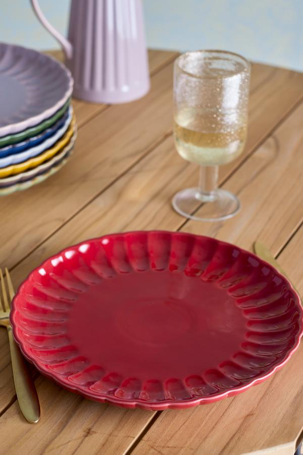Latina Plate Ø27 cm - Set of 6 - Red