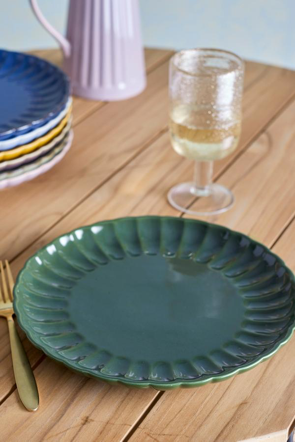 Latina Plate Ø27 cm - Set of 6 - Dark Green