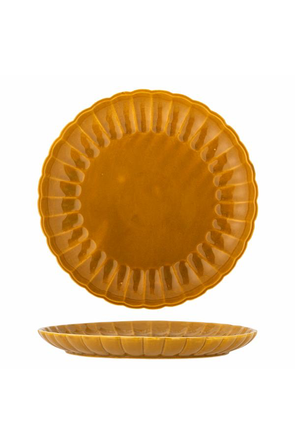 Latina Plate Ø27 cm - Set of 6 - Yellow