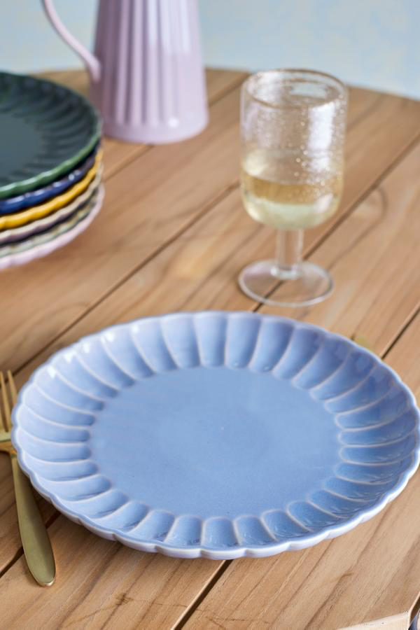 Latina Plate Ø27 cm - Set of 6 - Blue
