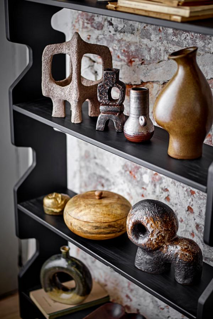 Savoya Shelf - Black / Firwood