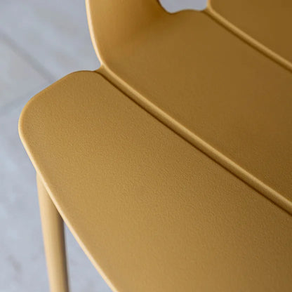MONTAUK GARDEN SET - Ochre - Table with 4 Dining Chairs