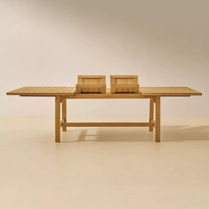 SAONA GARDEN DINING SET - Extendable table with 10 armchairs