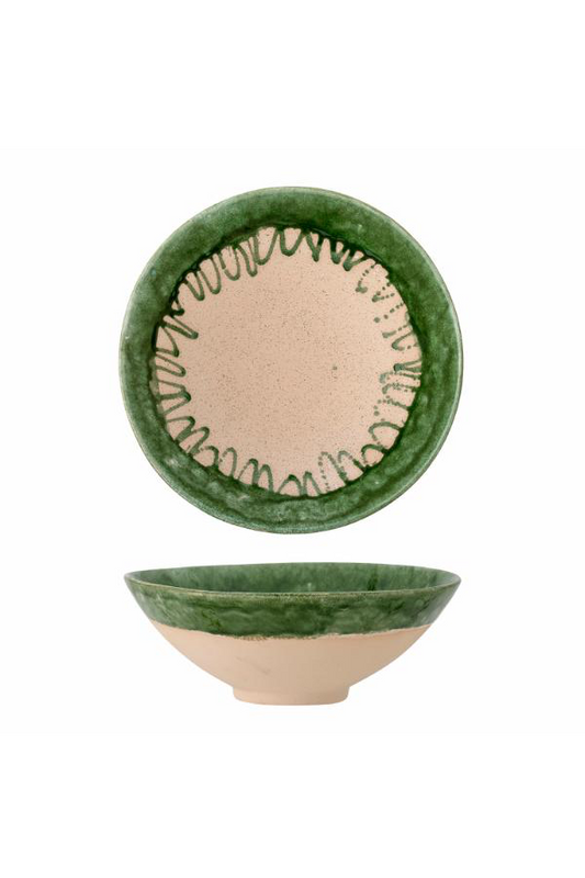 Moez Decor Bowl Ø30 cm - 2 pcs - Green