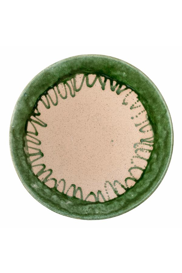 Moez Decor Bowl Ø30 cm - 2 pcs - Green