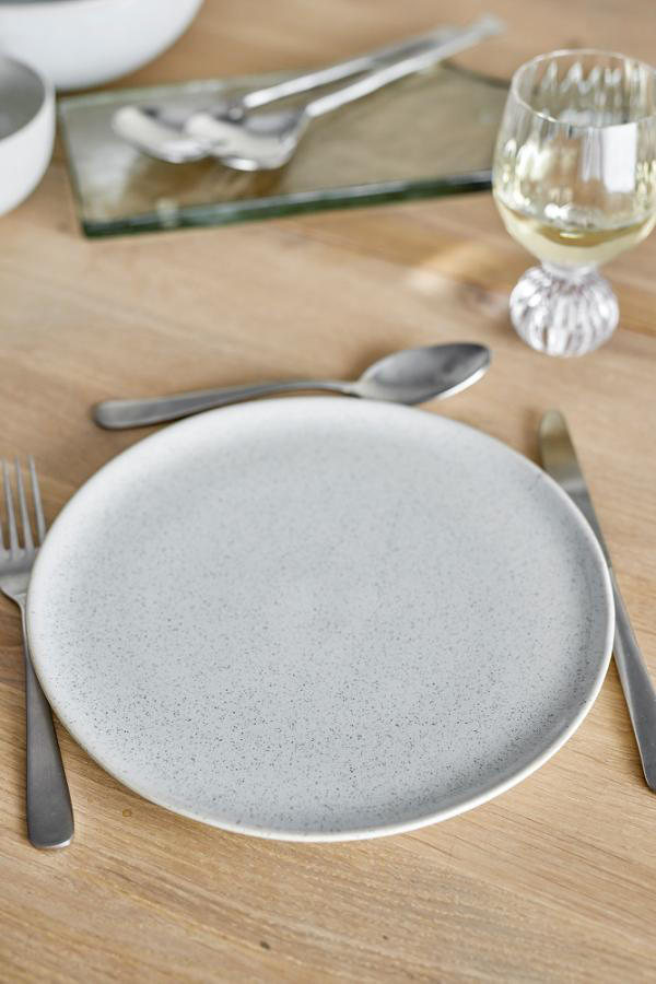 Addison Plate Ø26,5 cm - Set of 4 - White