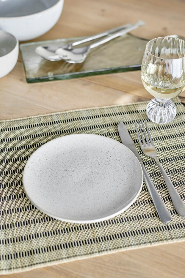 Addison Plate Ø20 cm - Set of 4 - White