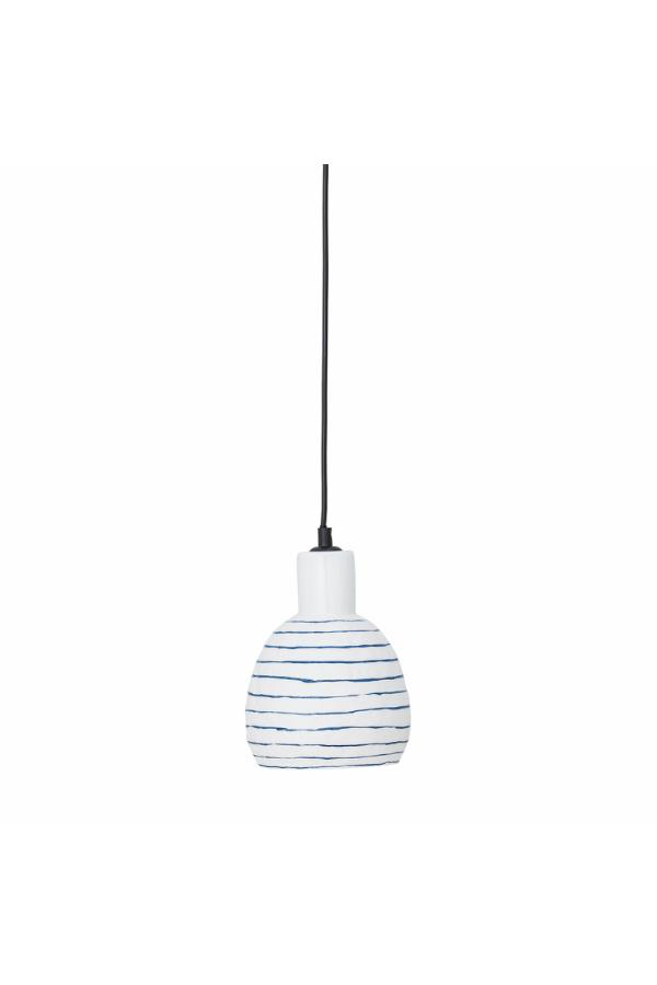 Elga Pendant Lamp - 2 pcs - White/Blue