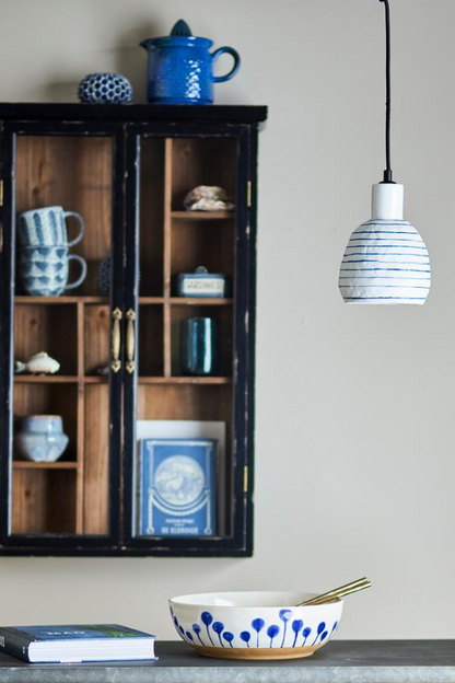 Elga Pendant Lamp - 2 pcs - White/Blue
