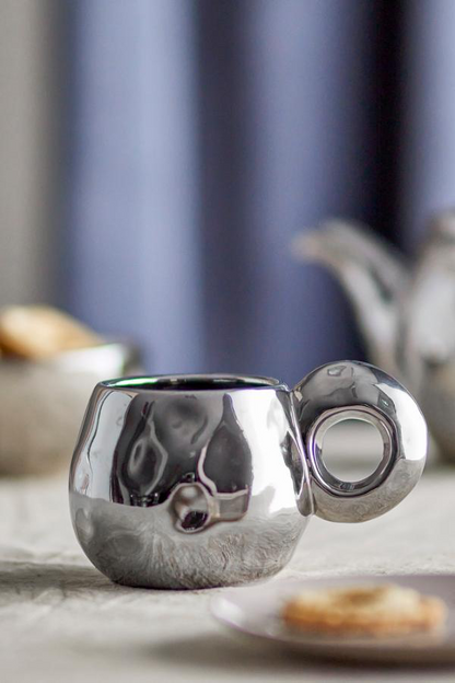 Shine Cup 300 ml - Set of 4 - Silver