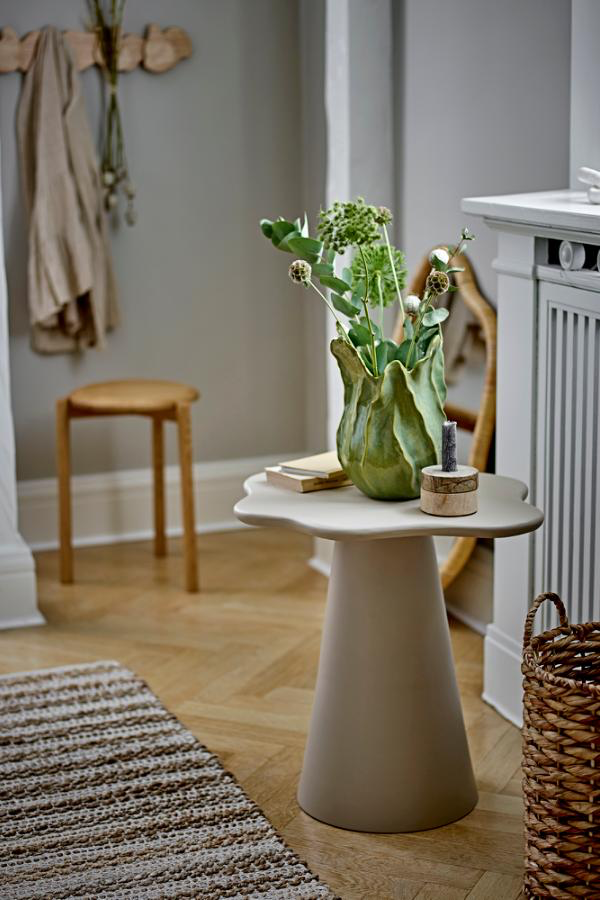 Soller Side Table - Nature / Aluminum