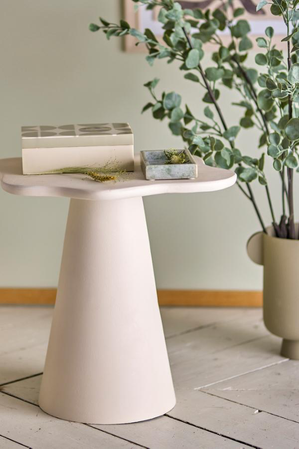 Soller Side Table - Nature / Aluminum