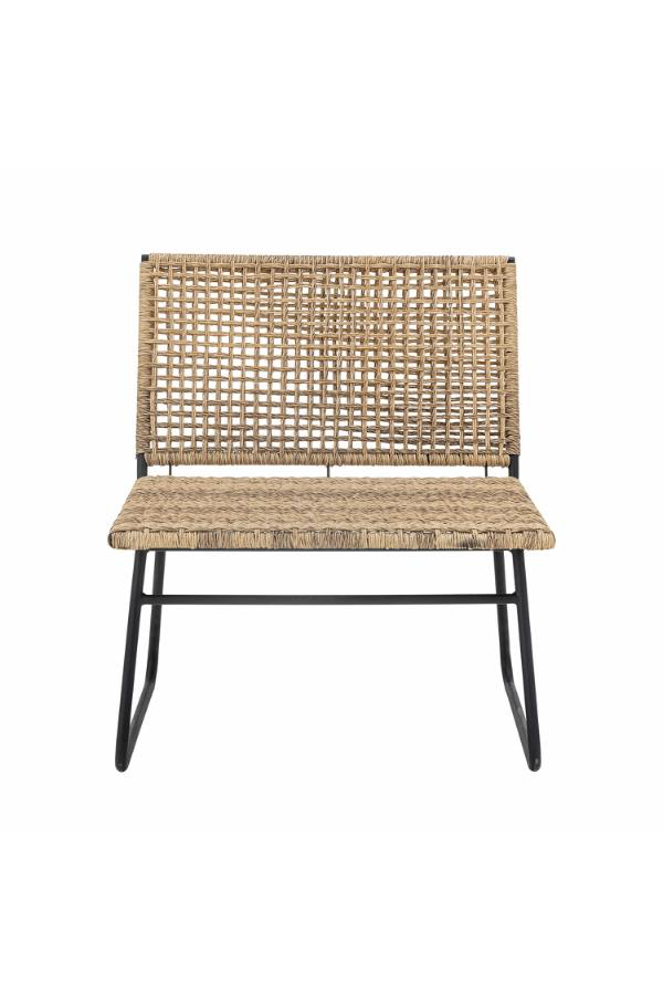 Vallone Lounge Chair 2pcs - Nature / Polyrattan
