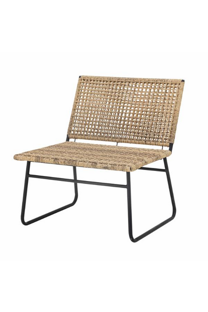 Vallone Lounge Chair 2pcs - Nature / Polyrattan