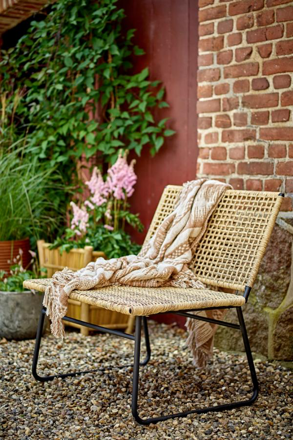 Vallone Lounge Chair 2pcs - Nature / Polyrattan