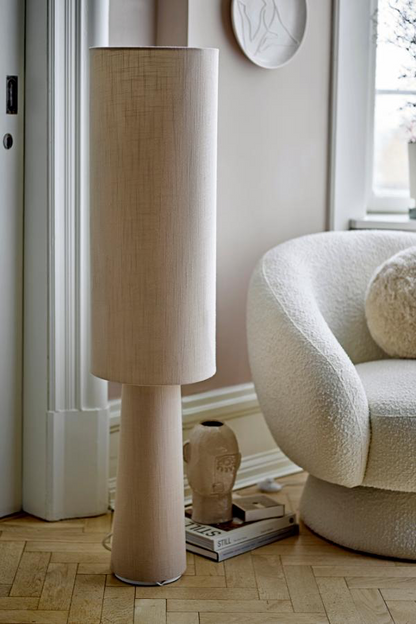 Emmie Floor Lamp - Linen