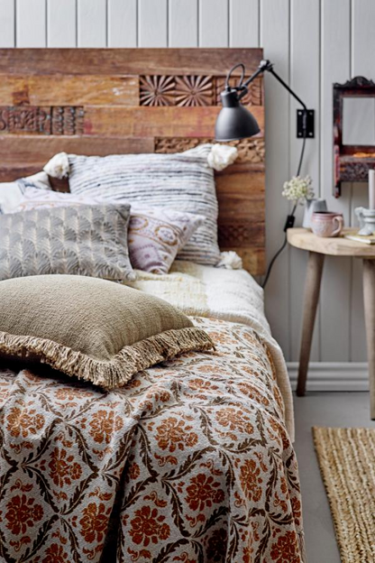Rilo Headboard - Brown / Reclaimed Wood