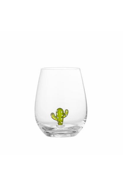 Misa Drinking Glass - Set of 4 - Cactus