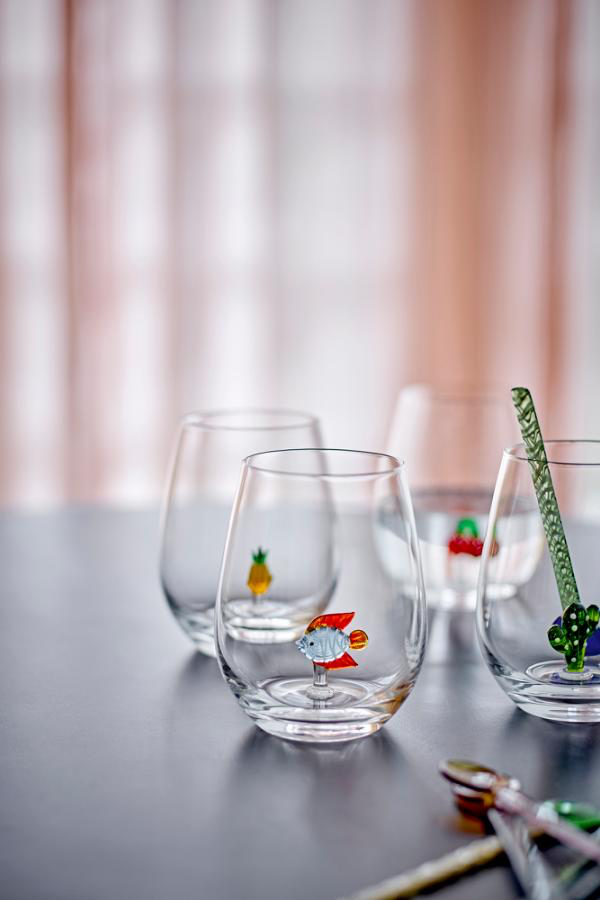 Misa Drinking Glass - Set of 4 - Cactus