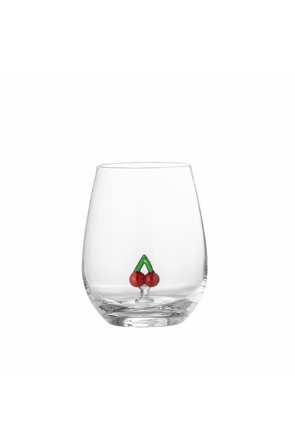 Misa Drinking Glass - Set of 4 - Cherry