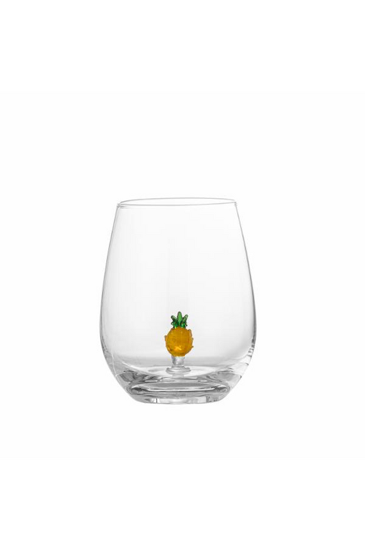 Misa Drinking Glass - Set of 4 - Pineapple