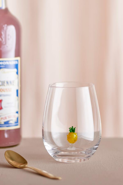 Misa Drinking Glass - Set of 4 - Pineapple