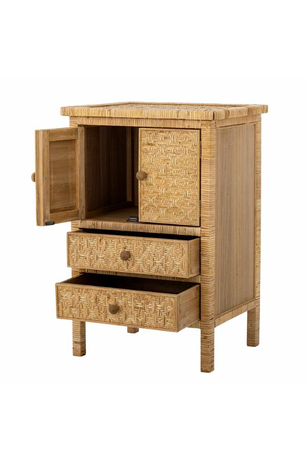 Lorris Drawers - Nature / Firwood, Rattan