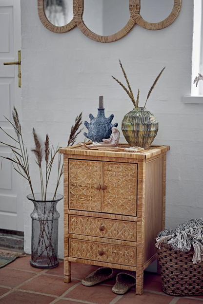 Lorris Drawers - Nature / Firwood, Rattan