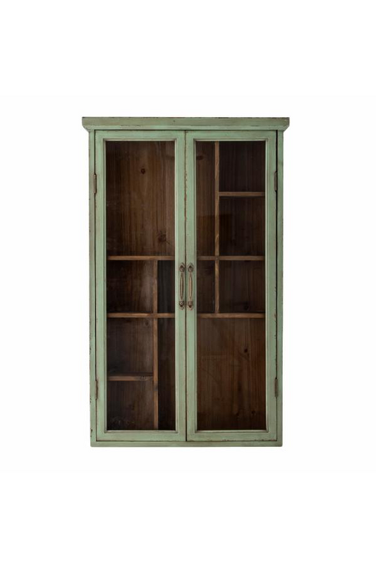 Hazem Cabinet - Green / Firwood