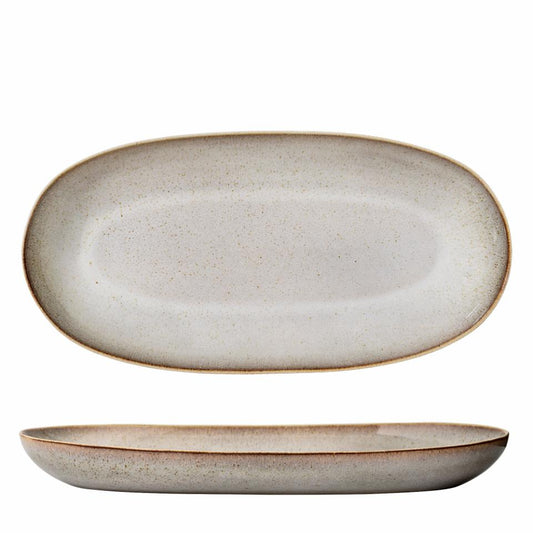 Sandrine Plate 42x21 cm - Set of 2 - Nature