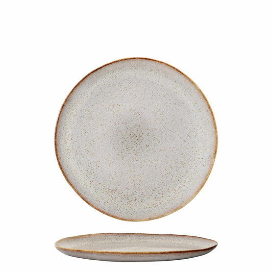 Sandrine Plate Ø22 cm - Set of 6 - Nature