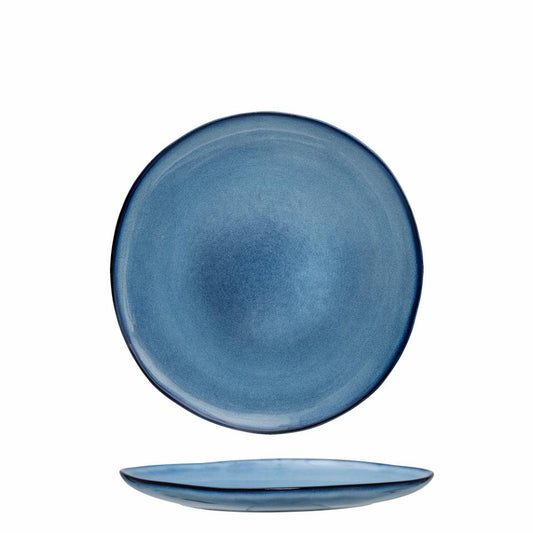 Sandrine Plate Ø22 cm - Set of 6 - Blue