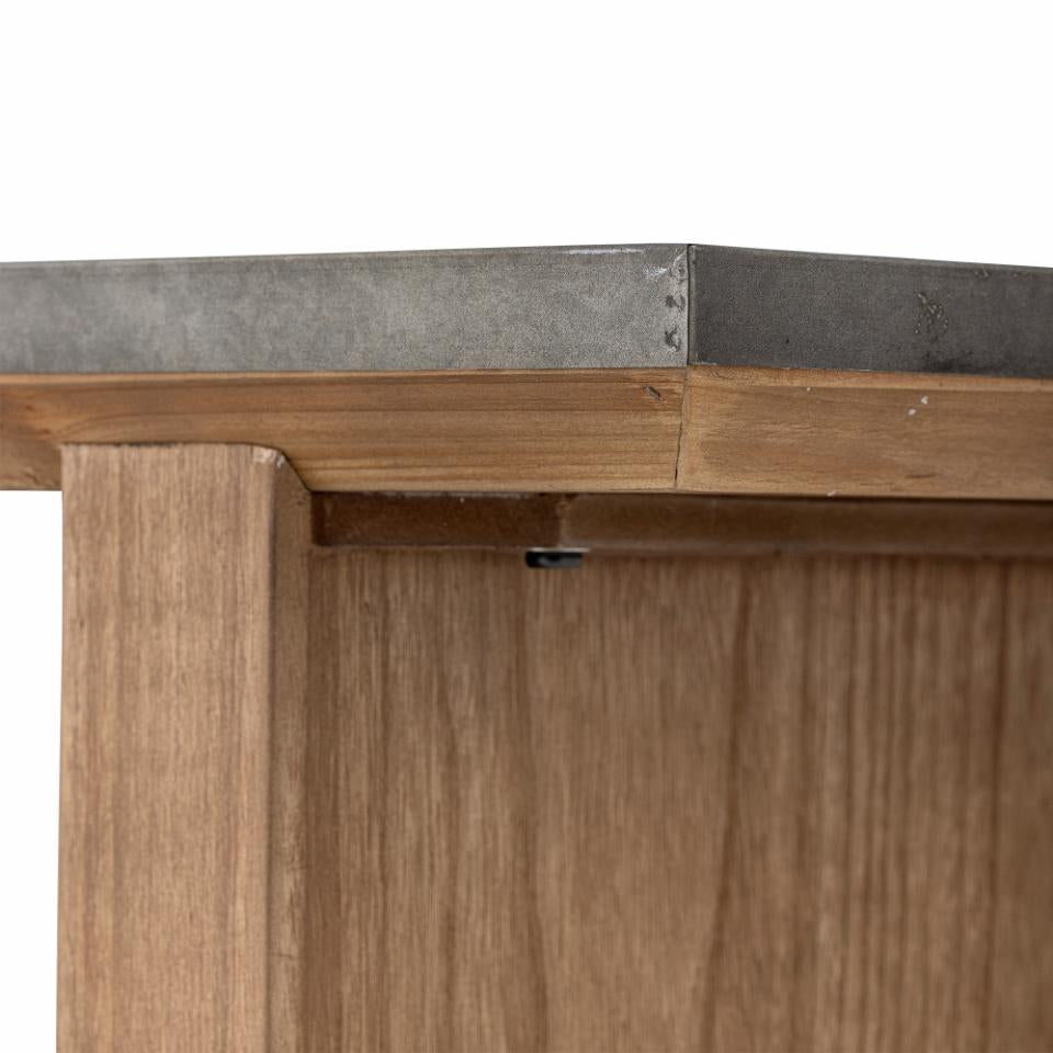 Riva Console Table - Brown / Firwood