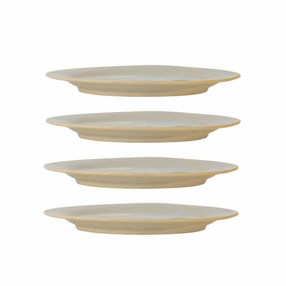 Hadden Plate Ø21 cm - Set of 4 - Lemon