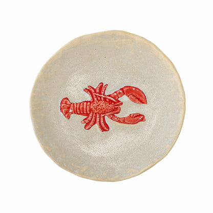 Hadden Plate Ø13 cm - Set of 4 - Lobster / Red