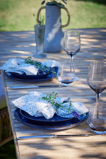 Amera lunch plate Ø20,5 cm - blue