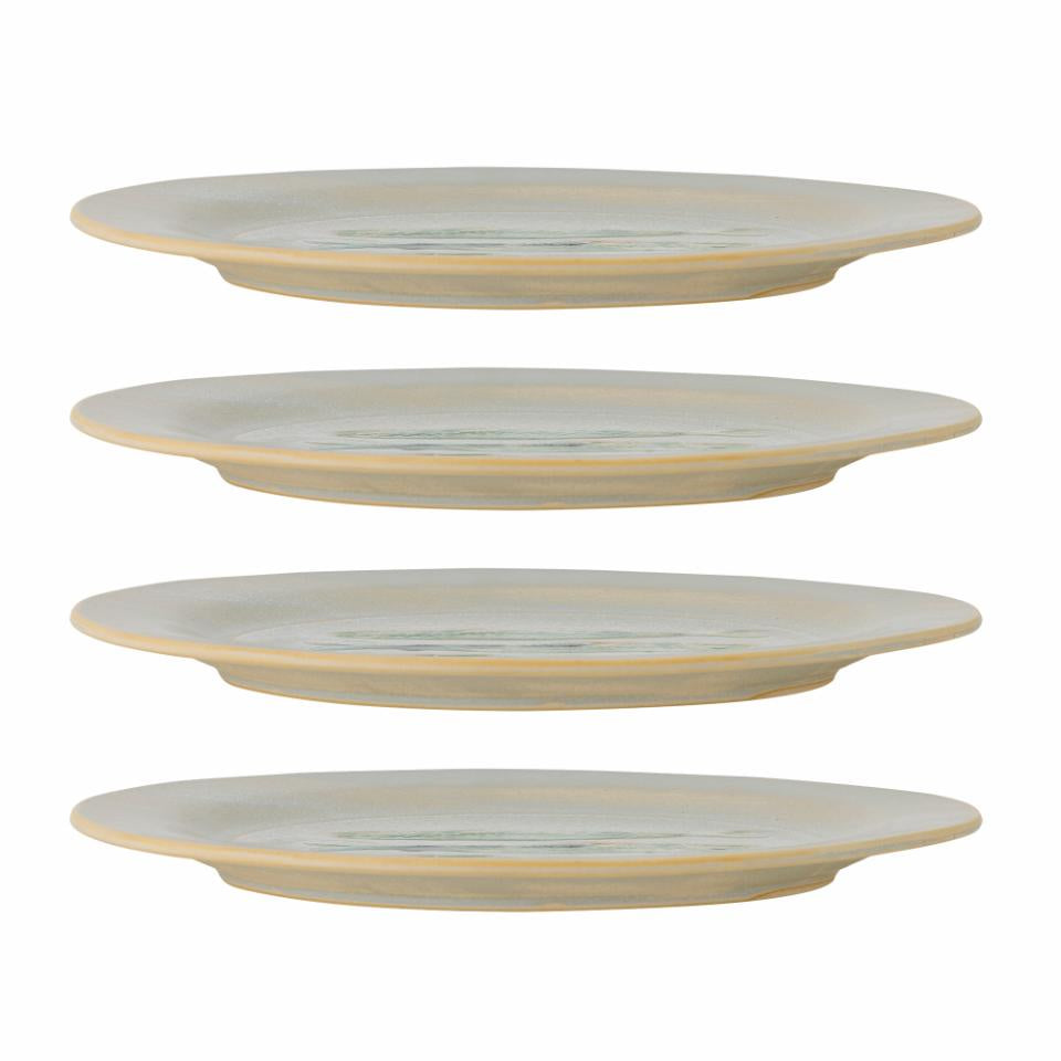 Hadden Plate Ø27 cm - Set of 4 - Fish / Green