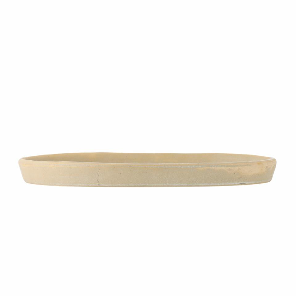 Hadden Plate 36x25 cm - Set of 4 - Lemon