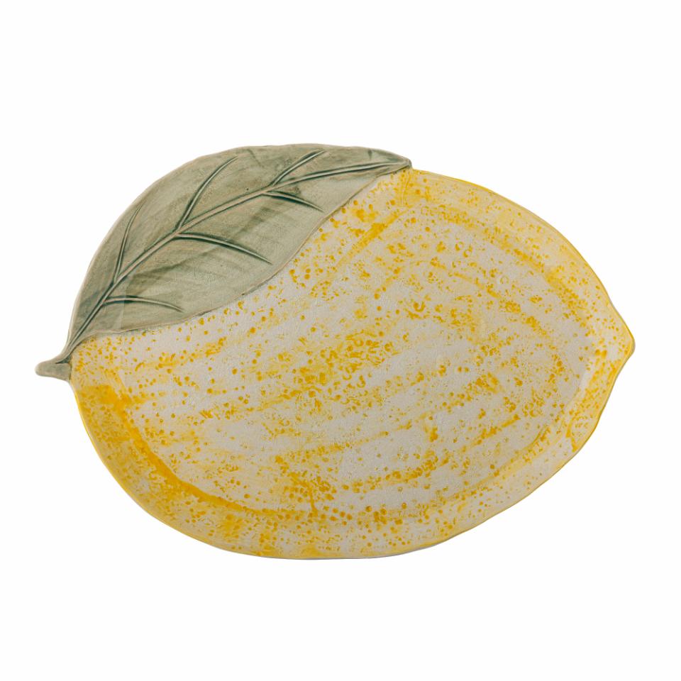 Hadden Plate 32x22,5 cm - Set of 4 - Lemon