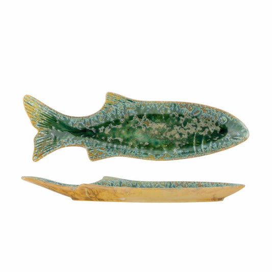 Hadden Plate 42x13 cm - Set of 4 - Fish
